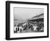 Crowds at Hong Kong Racecourse-null-Framed Photographic Print