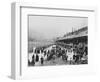 Crowds at Hong Kong Racecourse-null-Framed Photographic Print