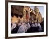 Crowds Celebrating Christian Festival of Easter Sunday, Lima, Peru, South America-Oliviero Olivieri-Framed Photographic Print