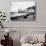 Crowds Enjoy the Beach Below the Cliff House-null-Photographic Print displayed on a wall