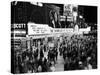 Crowds Gathering Outside the Steel Pier in Resort and Convention City-Alfred Eisenstaedt-Stretched Canvas