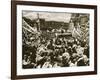 Crowds in Mexico City Celebrate the Nationalization of the Oil Reserves, March 1938-null-Framed Giclee Print