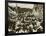 Crowds in Mexico City Celebrate the Nationalization of the Oil Reserves, March 1938-null-Framed Giclee Print