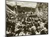 Crowds in Mexico City Celebrate the Nationalization of the Oil Reserves, March 1938-null-Mounted Giclee Print