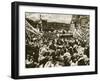 Crowds in Mexico City Celebrate the Nationalization of the Oil Reserves, March 1938-null-Framed Giclee Print