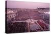 Crowds in Saint Peter's Square-Vittoriano Rastelli-Stretched Canvas