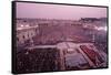 Crowds in Saint Peter's Square-Vittoriano Rastelli-Framed Stretched Canvas