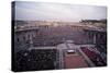 Crowds in Saint Peter's Square-Vittoriano Rastelli-Stretched Canvas