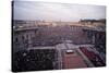 Crowds in Saint Peter's Square-Vittoriano Rastelli-Stretched Canvas