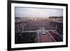 Crowds in Saint Peter's Square-Vittoriano Rastelli-Framed Photographic Print