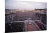 Crowds in Saint Peter's Square-Vittoriano Rastelli-Mounted Photographic Print