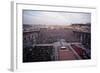 Crowds in Saint Peter's Square-Vittoriano Rastelli-Framed Photographic Print