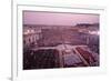 Crowds in Saint Peter's Square-Vittoriano Rastelli-Framed Photographic Print