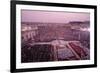 Crowds in Saint Peter's Square-Vittoriano Rastelli-Framed Photographic Print