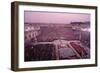 Crowds in Saint Peter's Square-Vittoriano Rastelli-Framed Photographic Print