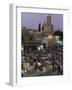 Crowds in the Djemaa El Fna, Marrakesh, Morocco, North Africa, Africa-Lee Frost-Framed Photographic Print