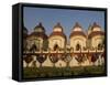 Crowds of People in Front of Kali Temple, Kolkata, West Bengal, India, Asia-Michael Runkel-Framed Stretched Canvas