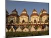 Crowds of People in Front of Kali Temple, Kolkata, West Bengal, India, Asia-Michael Runkel-Mounted Photographic Print