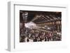 Crowds of People in the Gare De Lyon, Paris, France, Europe-Julian Elliott-Framed Photographic Print