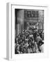 Crowds of People Waiting to See Radio City Music Hall's Easter Show-Yale Joel-Framed Photographic Print