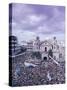 Crowds of Pilgrims and Devotees, Black Nazarene Festival, Downtown, Manila, Philippines-Alain Evrard-Stretched Canvas