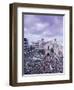 Crowds of Pilgrims and Devotees, Black Nazarene Festival, Downtown, Manila, Philippines-Alain Evrard-Framed Photographic Print