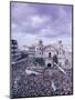 Crowds of Pilgrims and Devotees, Black Nazarene Festival, Downtown, Manila, Philippines-Alain Evrard-Mounted Photographic Print