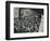 Crowds of Shoppers in Rye Lane at Night, Peckham, London, 1913-null-Framed Photographic Print