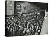 Crowds of Shoppers in Rye Lane at Night, Peckham, London, 1913-null-Stretched Canvas