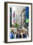 Crowds of shoppers on 5th Avenue, Manhattan, New York City, United States of America, North America-Fraser Hall-Framed Photographic Print