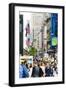 Crowds of shoppers on 5th Avenue, Manhattan, New York City, United States of America, North America-Fraser Hall-Framed Photographic Print