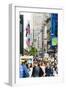 Crowds of shoppers on 5th Avenue, Manhattan, New York City, United States of America, North America-Fraser Hall-Framed Photographic Print