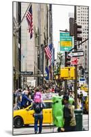 Crowds of shoppers on 5th Avenue, Manhattan, New York City, United States of America, North America-Fraser Hall-Mounted Photographic Print