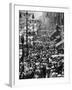 Crowds on Midtown Stretch of Fifth Avenue at Lunch Hour-Andreas Feininger-Framed Photographic Print