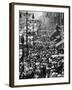 Crowds on Midtown Stretch of Fifth Avenue at Lunch Hour-Andreas Feininger-Framed Photographic Print