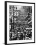 Crowds on Midtown Stretch of Fifth Avenue at Lunch Hour-Andreas Feininger-Framed Photographic Print