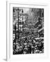 Crowds on Midtown Stretch of Fifth Avenue at Lunch Hour-Andreas Feininger-Framed Photographic Print