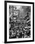 Crowds on Midtown Stretch of Fifth Avenue at Lunch Hour-Andreas Feininger-Framed Photographic Print