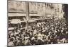 Crowds on Oxford Street During the Bank Holiday Which Followed King George Vis Coronation, 1937-null-Mounted Photographic Print
