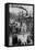 Crowds on the Bund in Shanghai-null-Framed Stretched Canvas