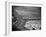 Crowds Thronging the Beach at Coney Island on the Fourth of July-Andreas Feininger-Framed Photographic Print