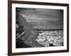 Crowds Thronging the Beach at Coney Island on the Fourth of July-Andreas Feininger-Framed Photographic Print