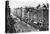 Crowds Waiting for the Queen in St James's Street, London, 1880S (1926-192)-null-Stretched Canvas