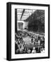 Crowds Watching Launching of New Ocean Liner, America, as in Slides into the Water-Alfred Eisenstaedt-Framed Photographic Print