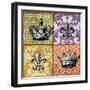Crown and Fleur-Art Licensing Studio-Framed Giclee Print