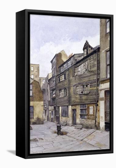 Crown Court, Chancery Lane, London, 1881-John Crowther-Framed Stretched Canvas