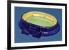 Crown Ducal Ware Model of Wembley Stadium Produced for the British Empire Exhibition, 1924-null-Framed Giclee Print