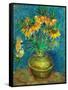 Crown Imperial Fritillaries in a Copper Vase, 1886-Vincent van Gogh-Framed Stretched Canvas