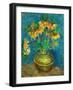 Crown Imperial Fritillaries in a Copper Vase, 1886-Vincent van Gogh-Framed Giclee Print