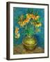 Crown Imperial Fritillaries in a Copper Vase, 1886-Vincent van Gogh-Framed Giclee Print